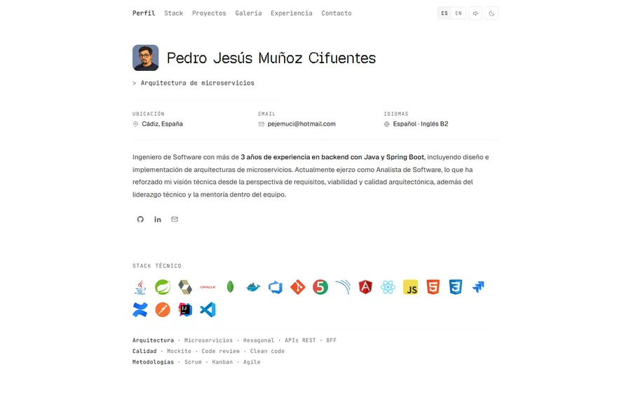 Portfolio personal